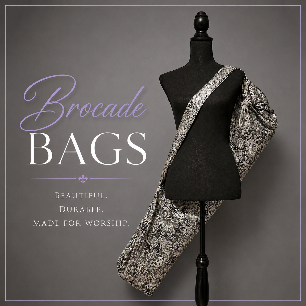 Brocade Flag Bags