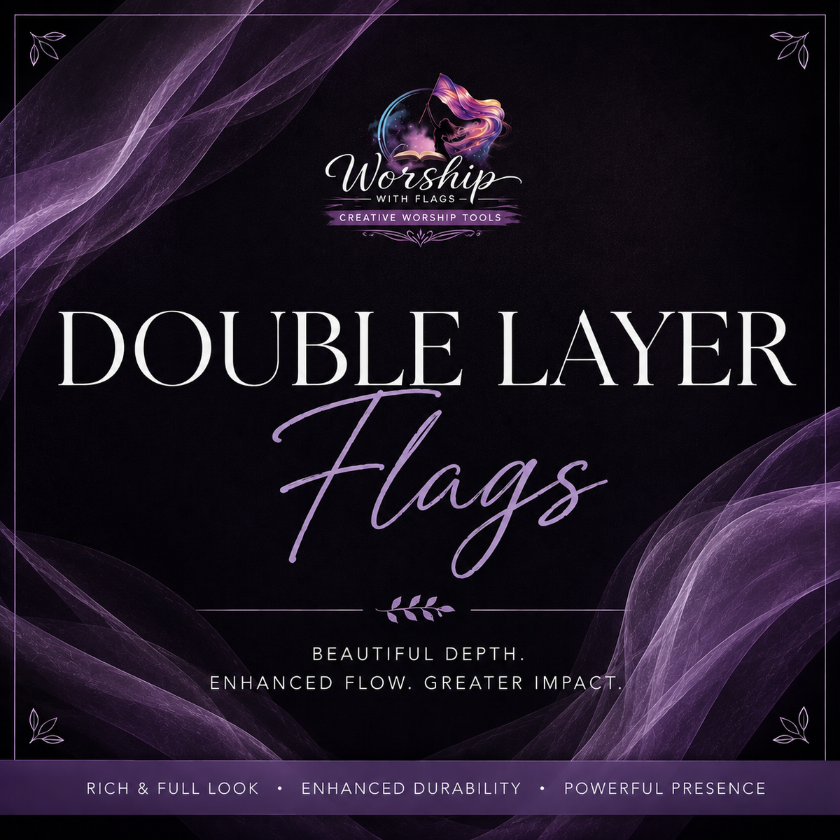 Double Layer Flags