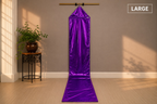 12ft Purple Passion Metallic Lamé Kite Streamer