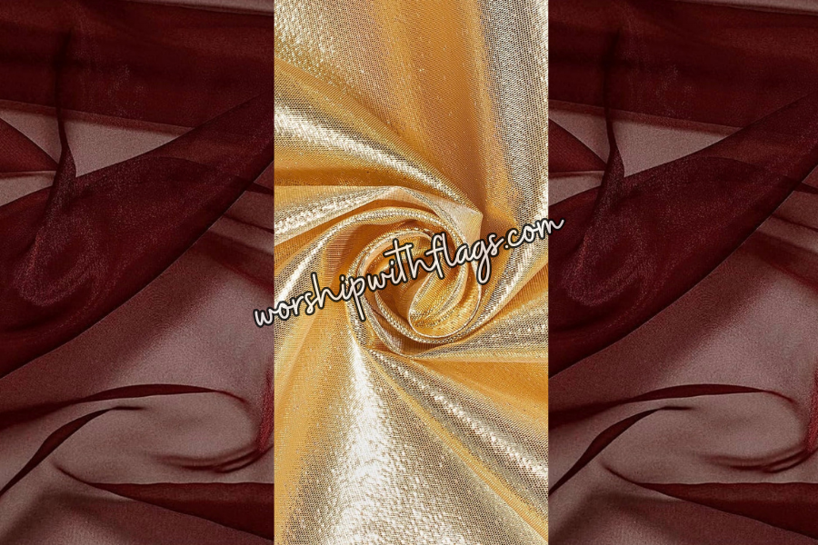 Divine Riches Triple Layer Angel Wing Flags