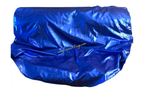 Royal Blue Metallic Lamé Angel Wing Flags