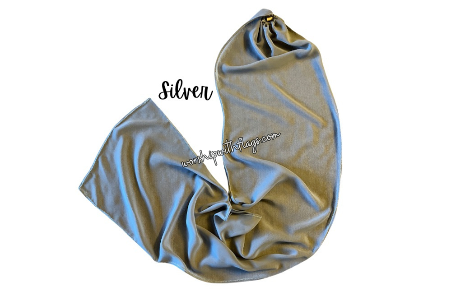 3ft & 5ft Child/Adult Chiffon Worship Streamers