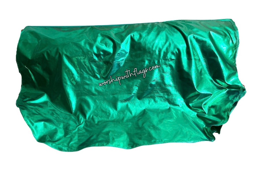 Adult Medium Metallic Lamé Angel Wing Flags