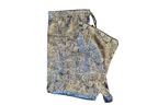 Black & Silver Brocade Worship Flag Bag