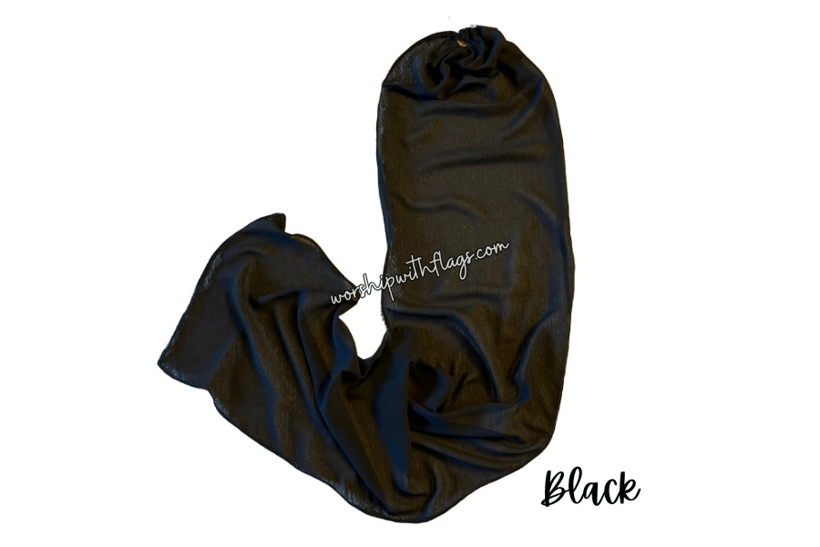 3ft & 5ft Child/Adult Chiffon Worship Streamers