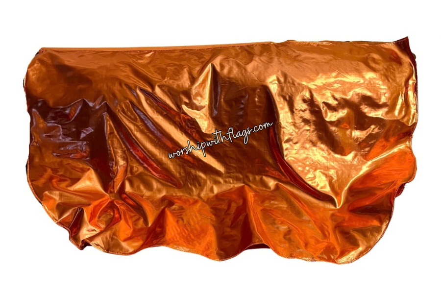 Adult Medium Metallic Lamé Angel Wing Flags