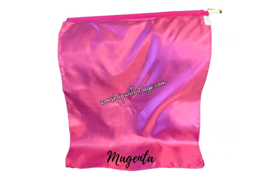 Children's Small Square Poly Silk