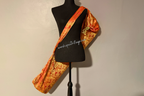 Red & Gold Brocade Worship Flag Bag