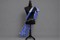 Royal Blue & Silver Brocade Worship Flag Bag