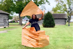 Copper (Fire) Shimmer Worship Flags