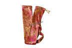 Fuchsia & Gold Brocade Worship Flag Bag