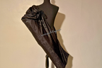 Black Brocade Worship Flag Bag