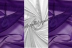 Royal Purity Triple Layer Angel Wing Flags