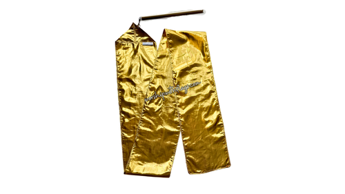 7ft Solid Metallic Lamé Worship Streamer