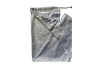 White & Silver Brocade Worship Flag Bag