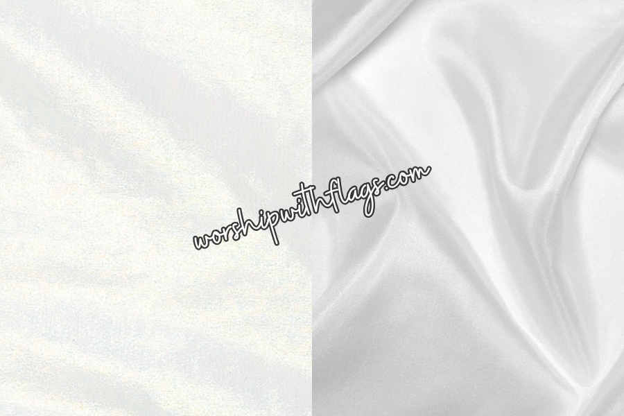 Holiness 6ft Silk Worship Flags