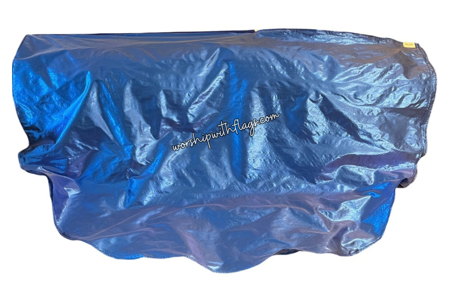 Adult Medium Classic Lamé Worship Flags