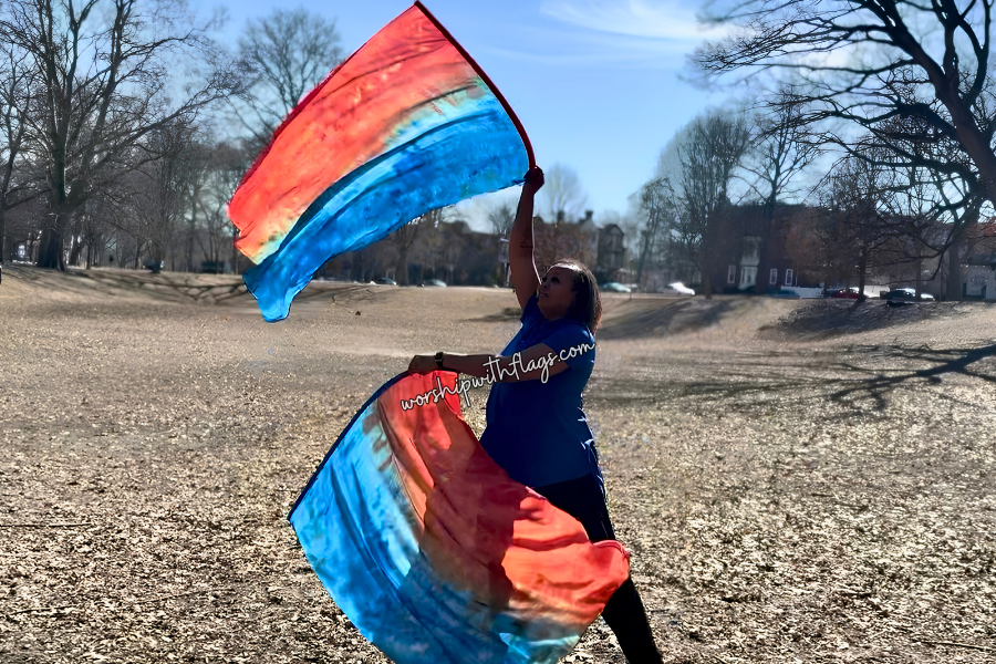 Refiner's Flow – Prophetic Worship Flags