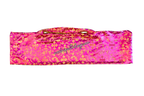 Fuchsia & Gold Brocade Cross Worship Flag Bag