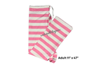 Adult & Child Pink & White Flag Bag for Worship Flags