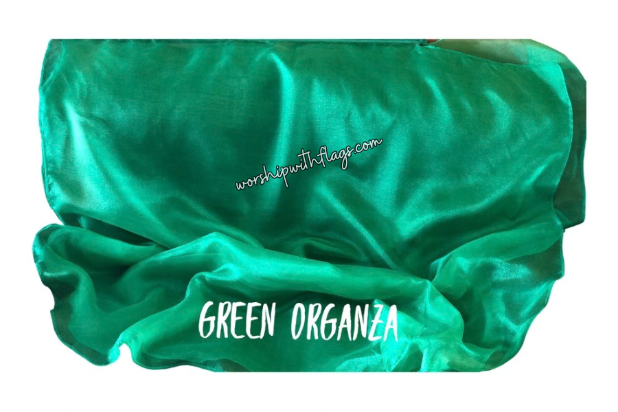 Large & X-Large Sheer Organza Angel Wing Flags