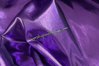Deep Purple Luxe Lamé Angel Wing Flags