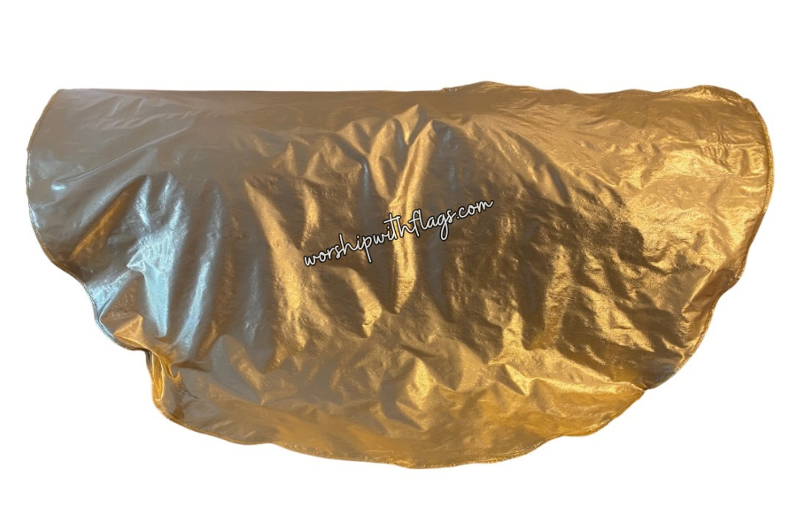 Adult Medium Classic Lamé Worship Flags