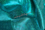 Green Shimmer Worship Flags