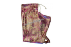 Purple & Gold Brocade Worship Flag Bag