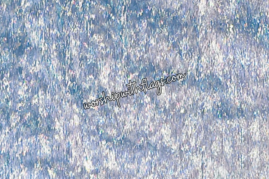 Sky Blue Holographic Angel Wing Flags