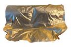 Light Gold Metallic Lamé Angel Wing Flags