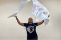 Silver Hologram Worship Flags