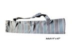 Adult Denim Striped Flag Bag for Worship Flags