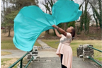Large & X-Large Poly Silk Angel Wing Flags