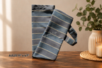 Adult Denim Striped Flag Bag for Worship Flags