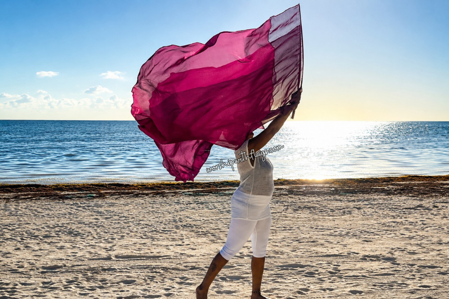 New Wine 6ft Silk Worship Flags