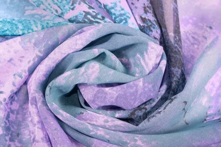 5ft Tie-Dye Chiffon Worship Streamer