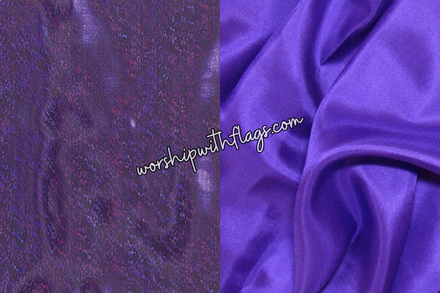 Majesty 6ft Silk Worship Flags