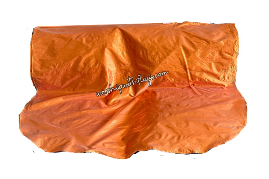 Copper Classic Lamé Large Angel Wing Flags