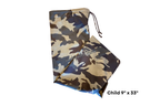 Adult & Child Green Camouflage Flag Bag