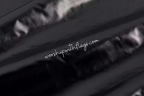 Black Metallic Lamé Angel Wing Flags