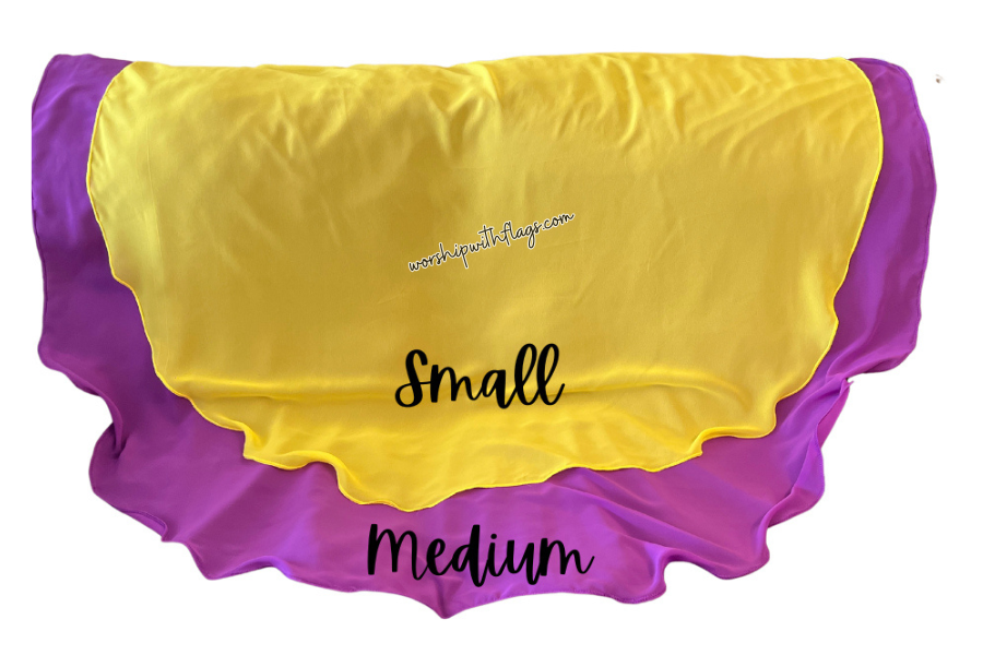 Small Chiffon Worship Veil