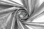 Dark Silver Classic Lamé Large Angel Wing Flags