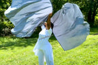 Steadfast Peace – 8mm Silk Worship Flags