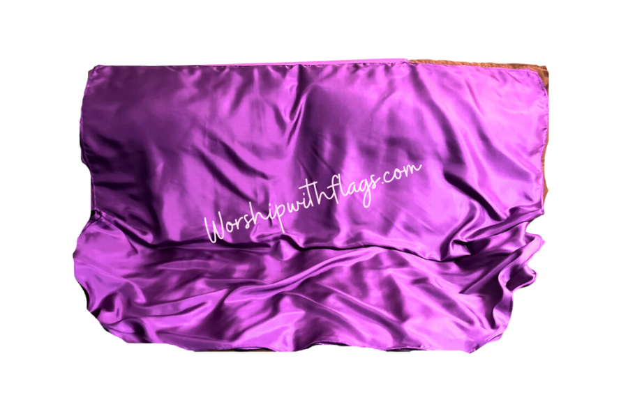 Sacred Whisper – 8mm Silk Worship Flags