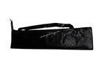 Black Faux Leather Flag Bag for Worship Flags