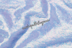 Blue Iridescent Large Angel Wing Flags