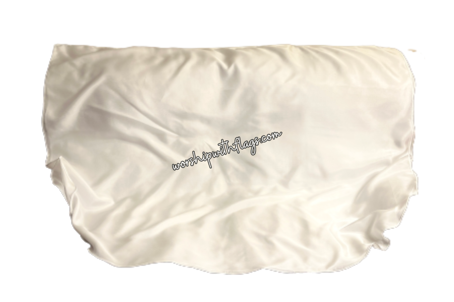 Pure Devotion – 8mm Silk Worship Flags