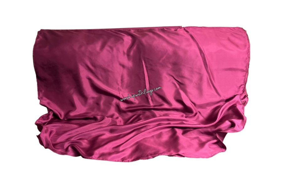 Deep Surrender – 8mm Silk Worship Flags