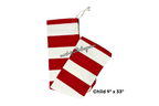 Adult & Child Red & White Flag Bag for Worship Flags